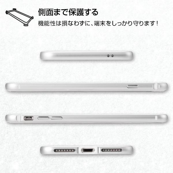 iPhone 8Plus 7Plus ケース ハードケース アルミバンパー 背面パネル クリア ブラック カバー アイフォン スマホケース｜smartphone-goods｜08