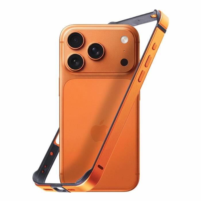 iPhone 17 Pro Max iPhone17ProMax ハイブリッド アルミバンパー 一体
