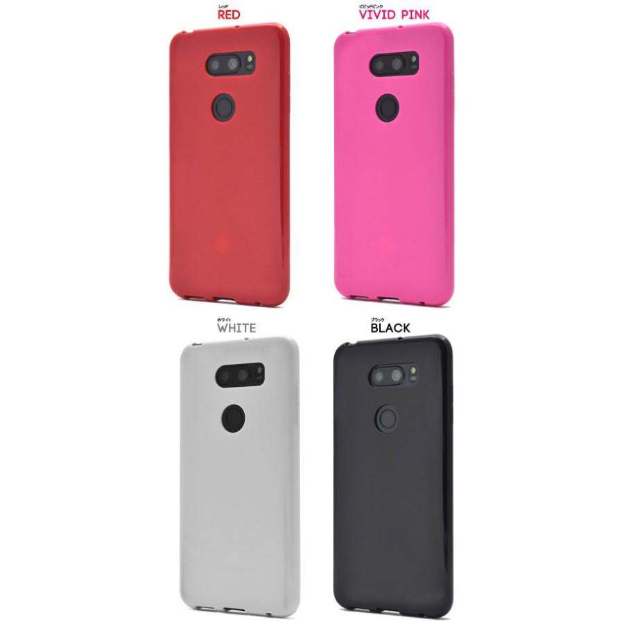 LG isai V30+ LGV35 L-01K JOJO L-02K ケース ソフトケース カラー