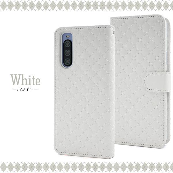 Xperia 10 V ケース SO-52D SOG11 A302SO XQ-DC44 手帳型 キルティング