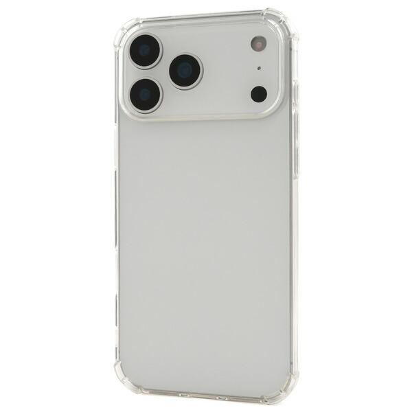iPhone17ProMax ケース ソフトケース 耐衝撃 クリア 透明 カバー