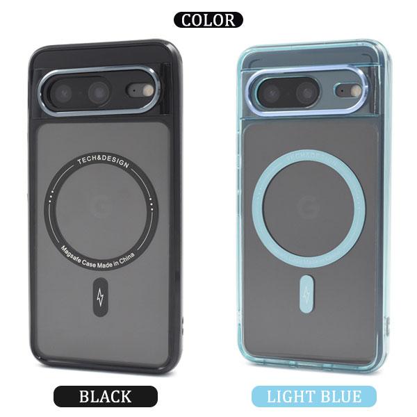 Google Pixel 8 ケース ハイブリッド MagSafe対応 耐衝撃 カラー