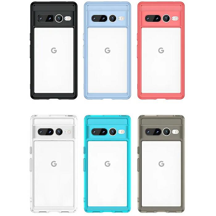 Google Pixel 7 Pro ケース ハードケース ハイブリッド クリア カバー