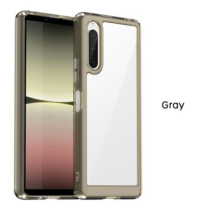 Xperia 10 V ケース ハードケース カラフル ハイブリッド カバー SO