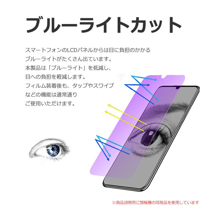 Xperia 10 VI フィルム SO-52E SOG14 A402SO XQ-ES44 液晶保護ブルー