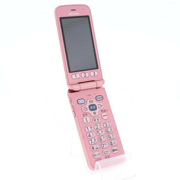 お1人様1点限り Aランク Simフリー Docomo F 02j らくらくホン ピンク Simフリー ガラケー 本体 あすつく対応 保証あり 白ロム F02jpk8mtm Beautyatthebasement Nl