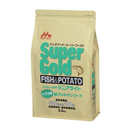 スーパーゴールド フィッシュアンドポテト シニアライト 犬用 2.4kg | 