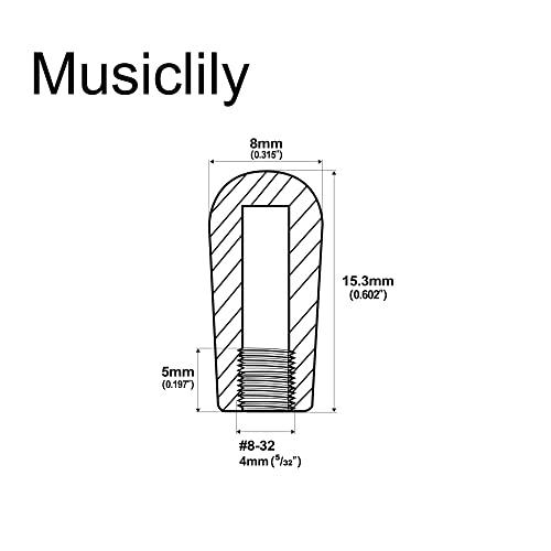 Musiclily Pro トグルスイッチノブインチサイズ USA LP レスポールエレキギター用、クリーム(2個セット) |  | 01