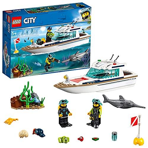 レゴ(LEGO) シティ ダイビングヨット 60221 ブロック おもちゃ ブロック おもちゃ 男の子 車 | 