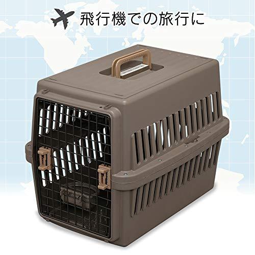 アイリスオーヤマ ペットキャリー 猫 キャリー 中型犬用 ブラウン 幅47×奥行67×高さ51cm |  | 01