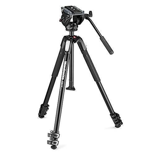 マンフロット(Manfrotto) MVK500190AHビデオ雲台+MT190X3アルミ三脚 三脚 MVK500190X3 | 