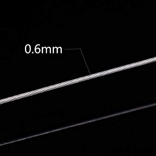 BENECREAT 36m/巻き線径0.6mmクラフトワイヤー ナイロン塗装 ステンレスワイヤー ビーズ通し アクセサリー作り 手工芸 |  | 01