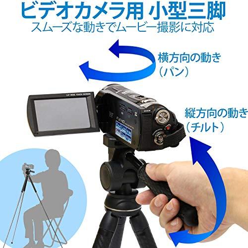SLIK コンパクト三脚 8段式 最大高106cm 素早い伸縮 モバイルリンク 伸びる!スムーズMOVE8 最大搭載重量800g 246245 |  | 01