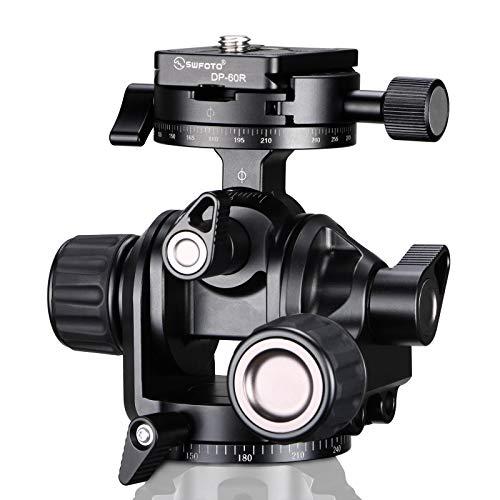 SWFOTO GH-PROギア雲台三脚パノラマ雲台耐荷重5KGまで建築風景写真に最適。 | 