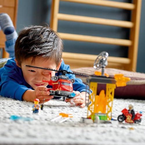 レゴ(LEGO) シティ 消防レスキューヘリ 60281 おもちゃ ブロック
