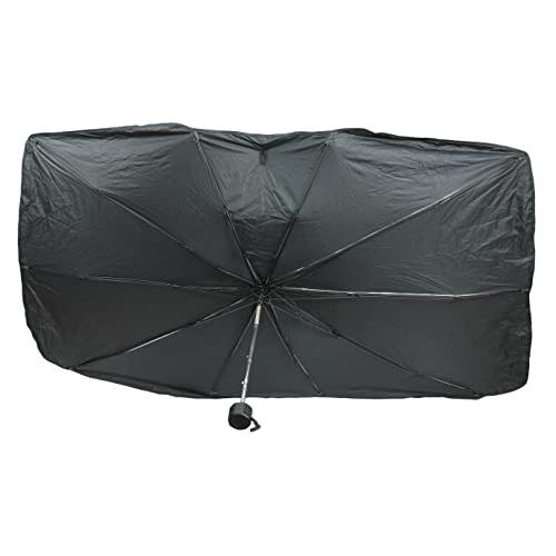 エマーソン(Emerson) 車用傘型シェード M 730x1310mm サンバイザーに挟むだけ かんたん着脱 吸盤不使用 跡が残らない 取り付 | 