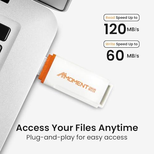 【最大読込120MB/s】MMOMENT MU34 256GB USBメモリ USB3.1 |  | 01