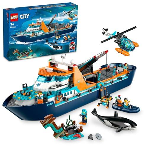 レゴ(LEGO) シティ 北極探検船 60368 おもちゃ 男の子 女の子 | 