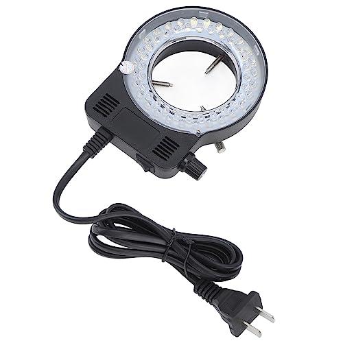 顕微鏡 LED 光源、調整可能な明るさ US プラグ 100?240V 均一照明 顕微鏡リングライト |  | 01
