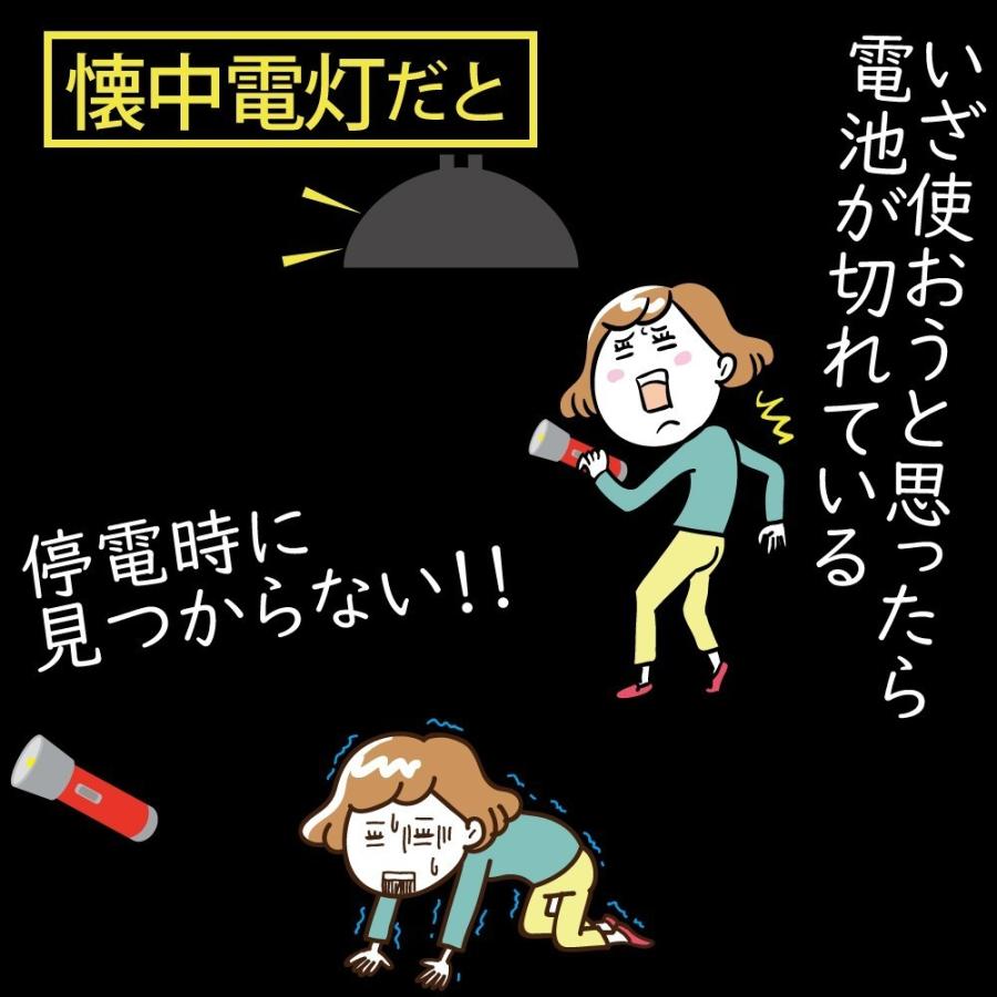 ☆スマートリハウス停電ライト6台セット TVCM　リチウムイオン電池　充電式　LED　センサーライト　懐中電灯　非常灯　足元灯　防災　地震　台風　_2