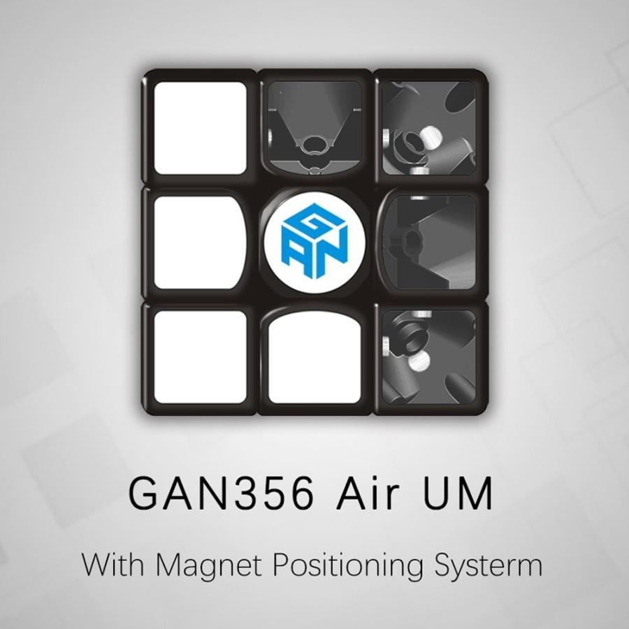 GAN356 Air UM ブラック [GANCUBE] 磁石内蔵3x3x3競技用スピードキューブ｜smartshipstore