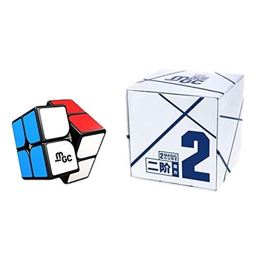 Mgc 2x2x2 ブラック Yj 磁石内蔵2x2x2競技用スピードキューブ お年玉セール特価