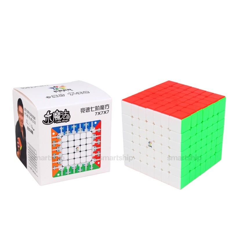 Little Magic 7x7x7 M ステッカーレス [YuXin] 磁石内蔵7x7x7競技用スピードキューブ | 