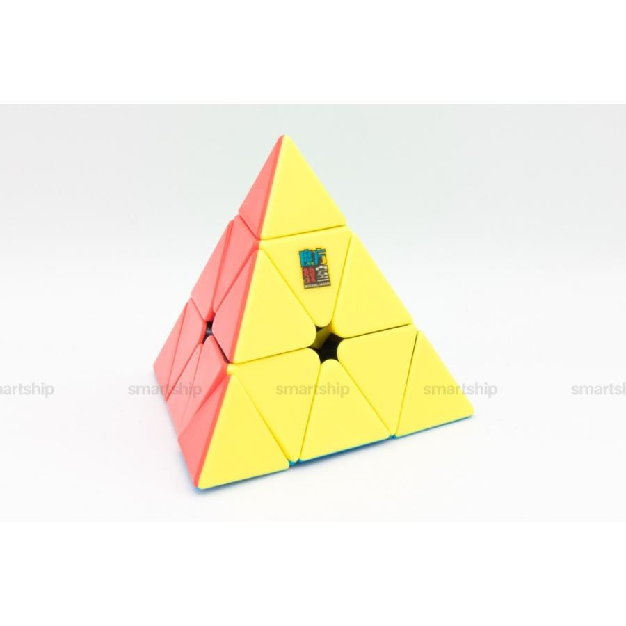 MeiLong Pyraminx ステッカーレス [MoYu 魔方教室] ピラミンクス競技用