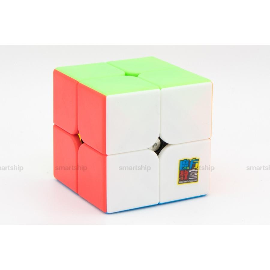 MeiLong 2x2x2 ステッカーレス [MoYu 魔方教室] 2x2x2競技用スピード 
