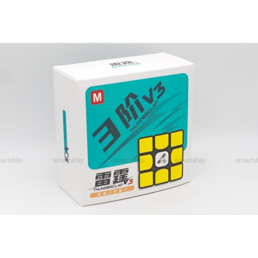 Thunderclap 3x3x3 V3 M ステッカーレス [QiYi] 磁石内蔵3x3x3競技用スピードキューブ |  | 01