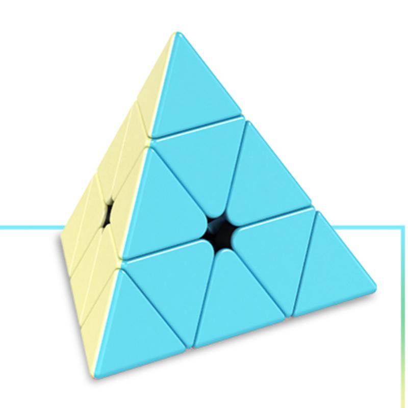 魔方教室 MeiLong Pyraminx macaron | 