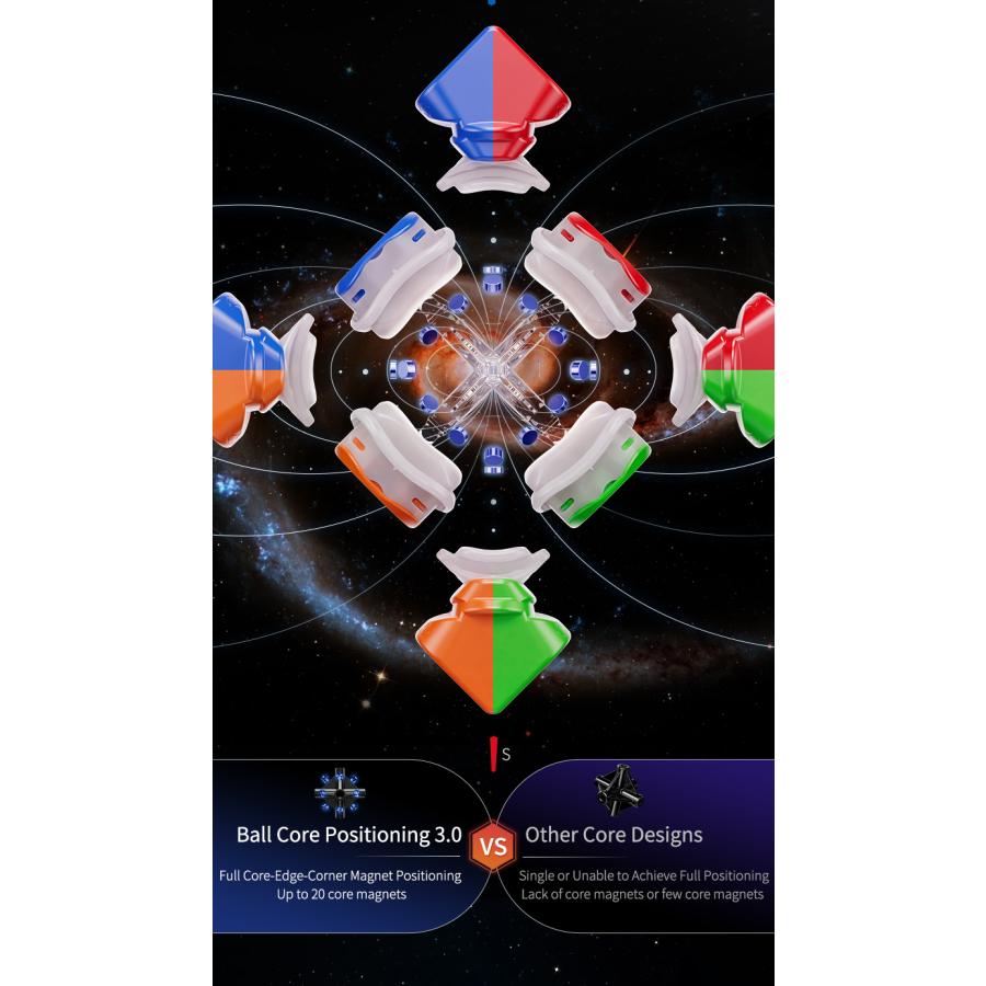MoYu WeiLong WRM V10 20Magnet Ball-Core UV-Coated ステッカーレス |  | 06