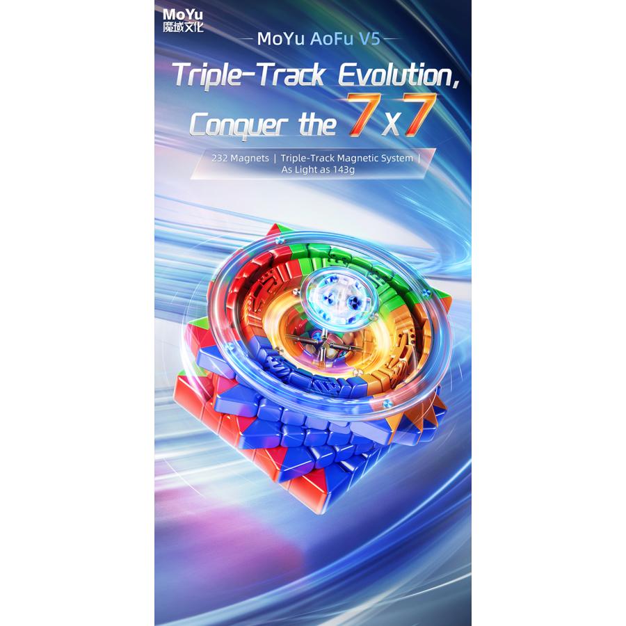 MoYu AoFu V5 Triple Track Magnetic ステッカーレス |  | 01