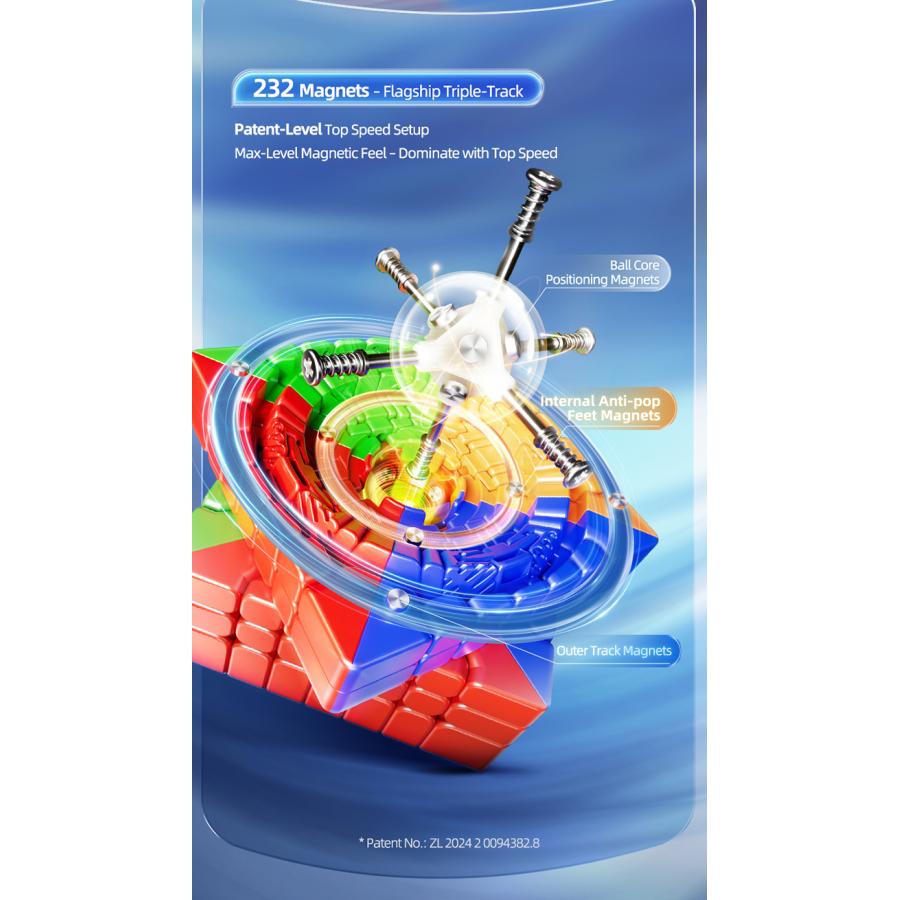 MoYu AoFu V5 Triple Track Magnetic ステッカーレス |  | 08