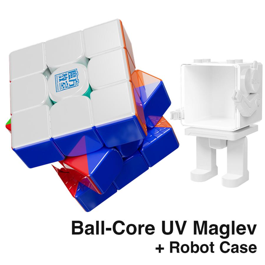 魔方教室 RS3 M V5 BC UV-Coated ステッカーレス + Robot ケース | 