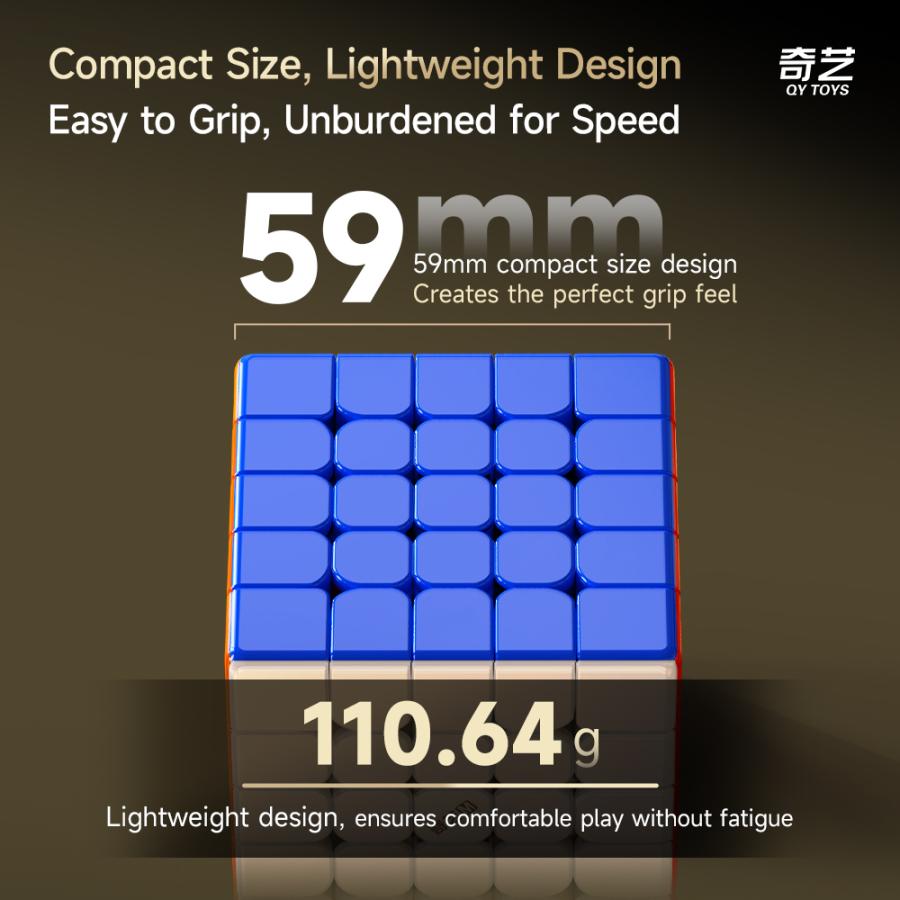 QiYi Warrior 5x5x5 M UV-Coated ステッカーレス |  | 03