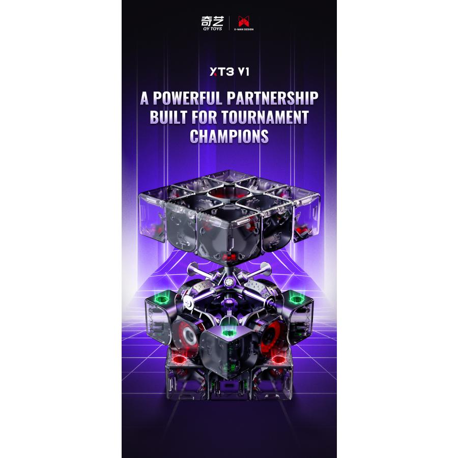 QiYi XMD XT3 V1 Pioneer UV-Coated ステッカーレス |  | 01