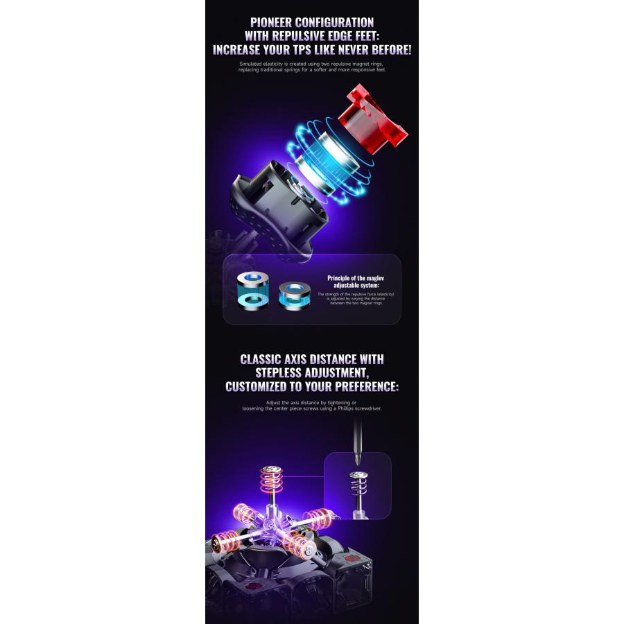 QiYi XMD XT3 V1 Pioneer UV-Coated ステッカーレス |  | 07