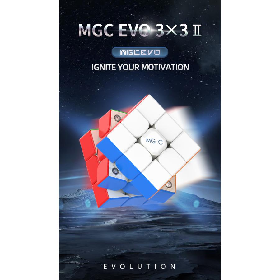 YJ MGC EVO v2 3x3x3 ステッカーレス | 