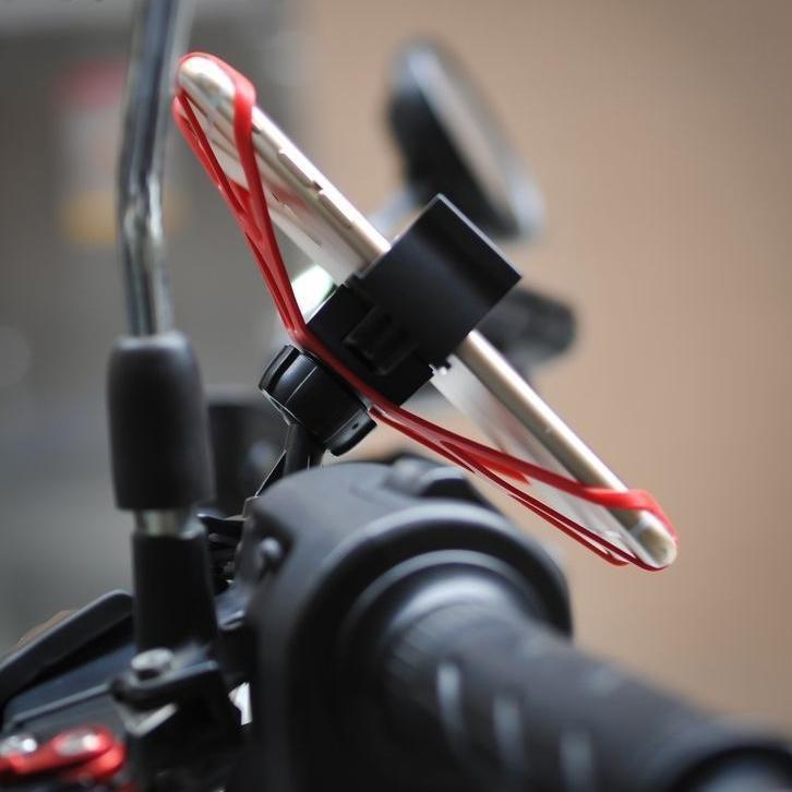スマホホルダー 自転車 バイク 取り付け簡単 衝撃吸収 伸縮 黒 スマホホルダー 自転車 バイク 取り付け簡単 衝撃吸収 伸縮 黒