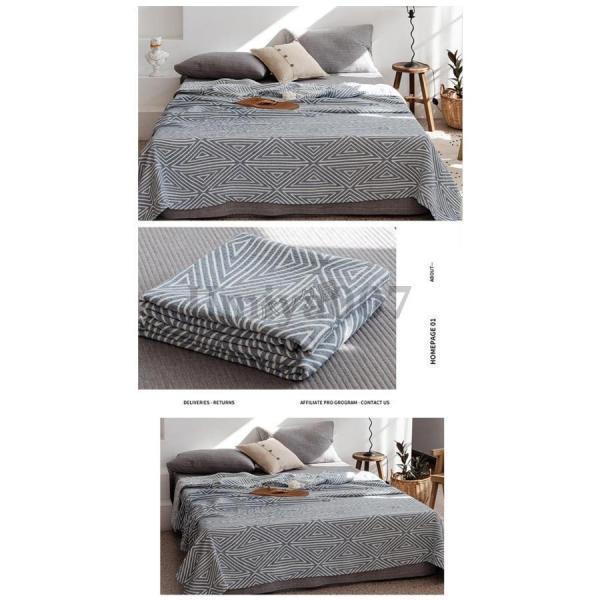 ガーゼケット 3重 タオルケット 綿100％ シングル 150×200cm 3重ガーゼ 洗うほどに柔らかい 夏用 ブランケット ガーゼ 肌掛け ...