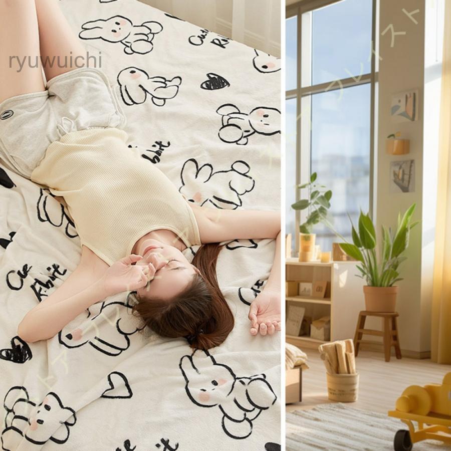 毛布 薄手 春夏用 気持ちいい 暖かい 軽い ブランケット モコモコ 