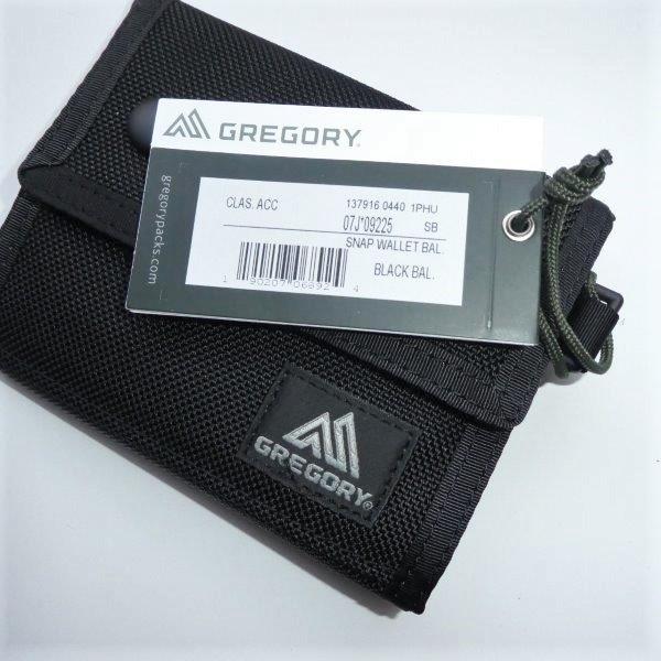 お中元 お歳暮 お年賀 夏 冬 年末年始のご挨拶 ギフト 通販な GREGORY SNAP ブラックバリ スナップワレット グレゴリー WALLET 小物