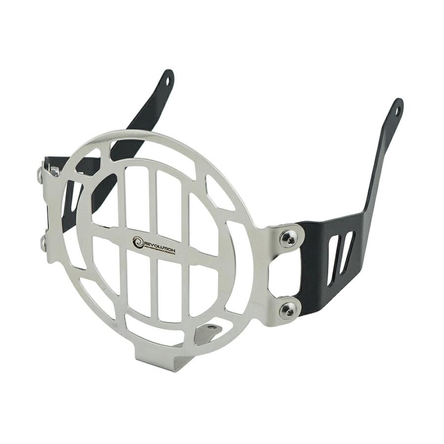 REVOLUTION ホンダ スーパーカブ C125用ヘッドライトガード[ブラック