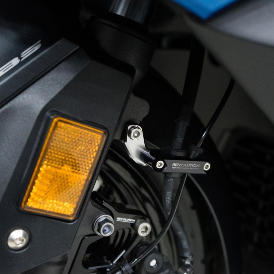 REVOLUTION ブレーキホースホルダー /Brake Hose Holder Honda CT125 DAX125 ADV PCX  MSX｜smartsmokers｜05