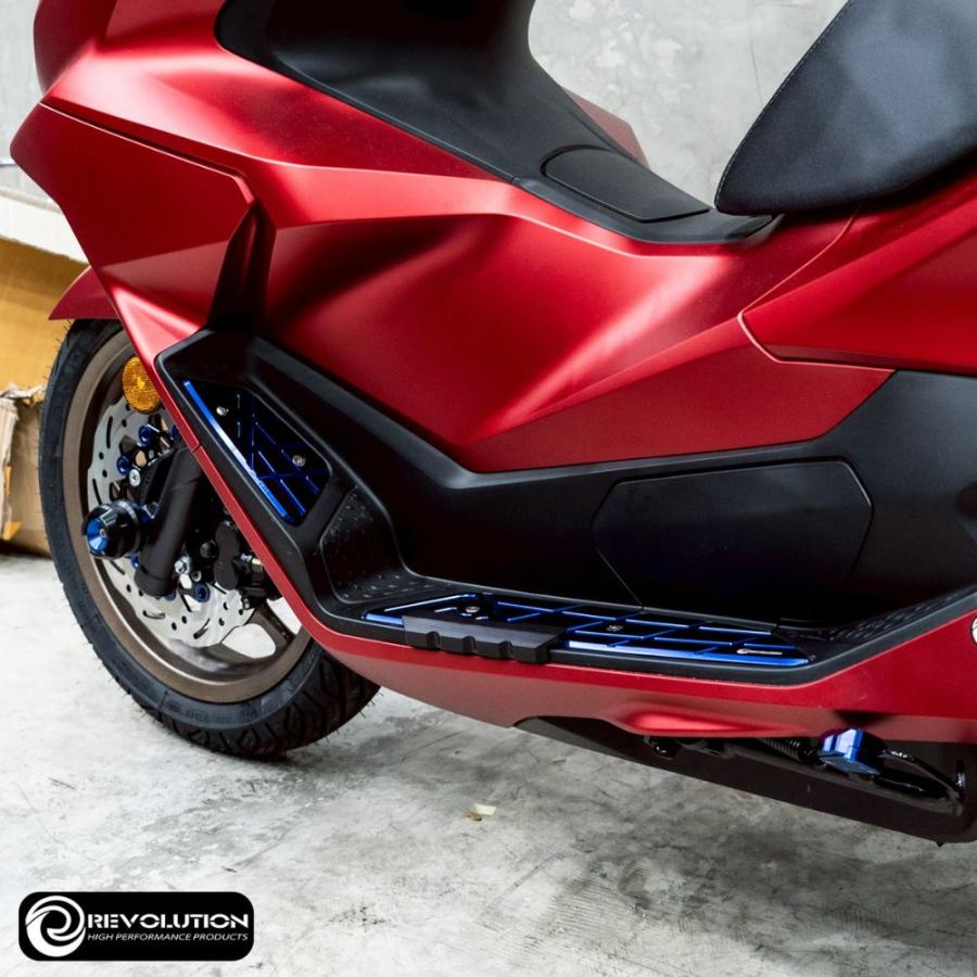 FPCX160 pcx125 2025 pcx160 125 フットペダルガード ホンダ（HONDA） REVOLUTION PCX125 PCX160 2025年モデル CNC加工