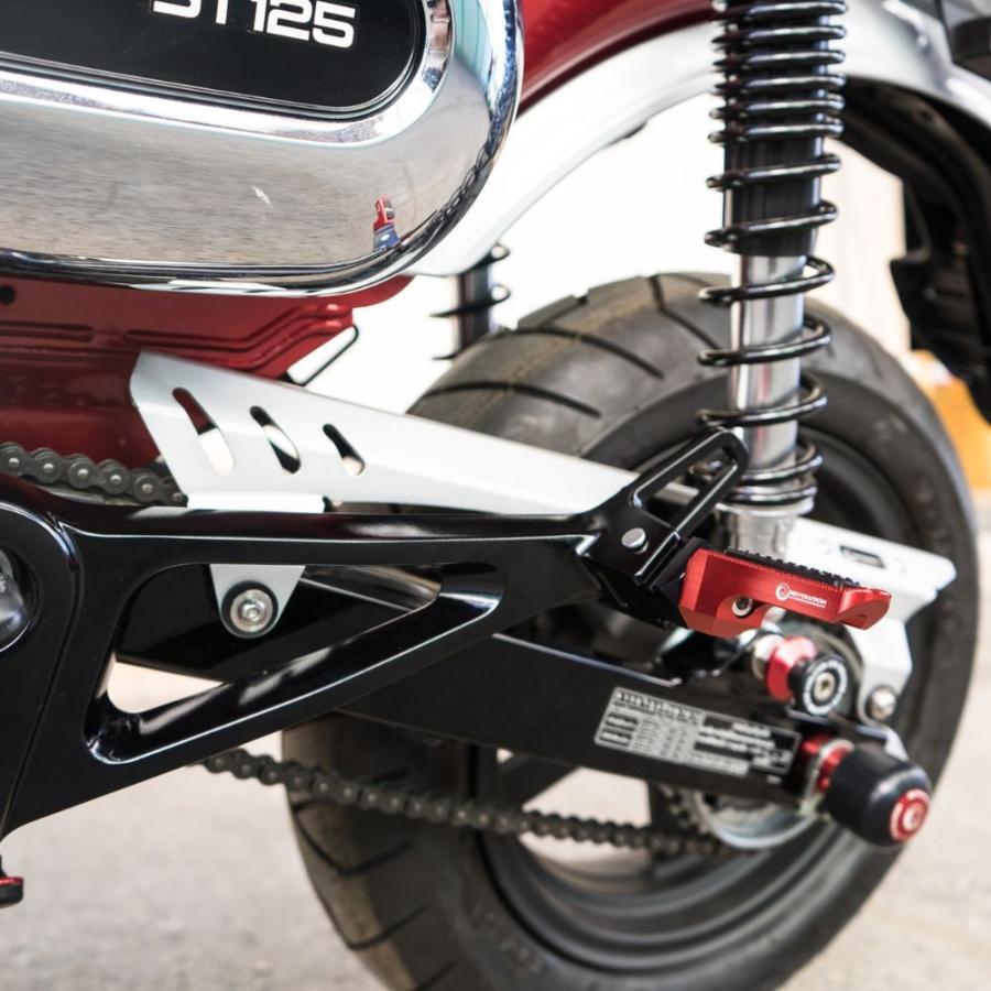 ホンダ ダックス125 DAX125用タンデムステップ/REVOLUTION Rear Footpegs For HONDA DAX125 ST125 JB04｜smartsmokers｜05