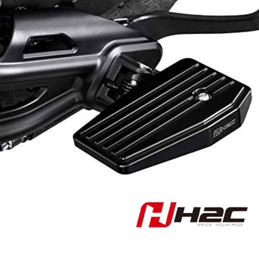 H2C(エイチツーシー) フロアボードキット アルミ ブラック レブル250