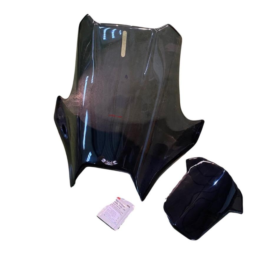 Asura ホンダ PCX150/160 ウインドシールド V2 スモークカラー / V2 Windsheild Smoke For Honda PCX160  PCX125 KF47 JK05_1