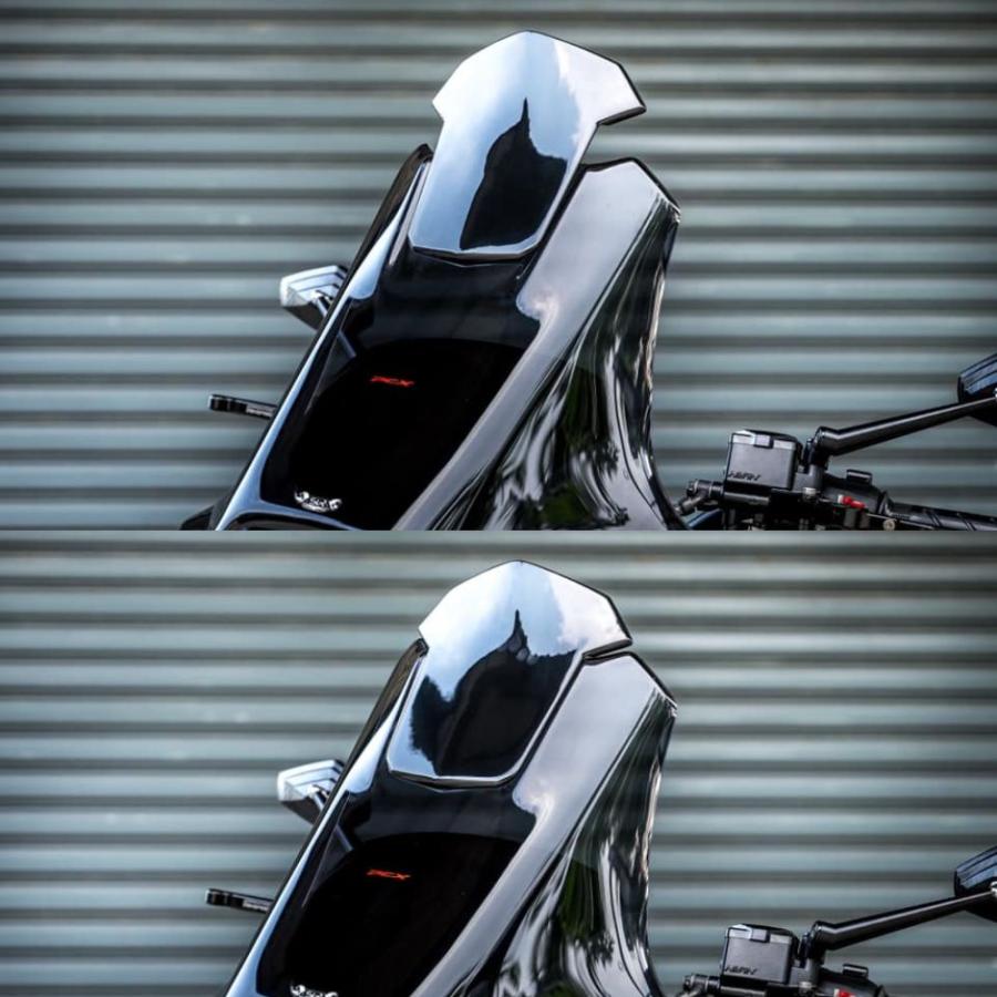 Asura ホンダ PCX150/160 ウインドシールド V2 スモークカラー